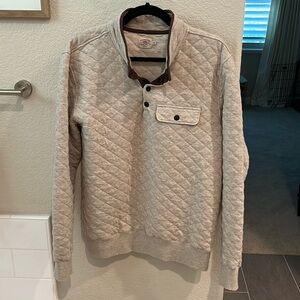 Faherty Men’s Epic Quilted Fleece Pullover